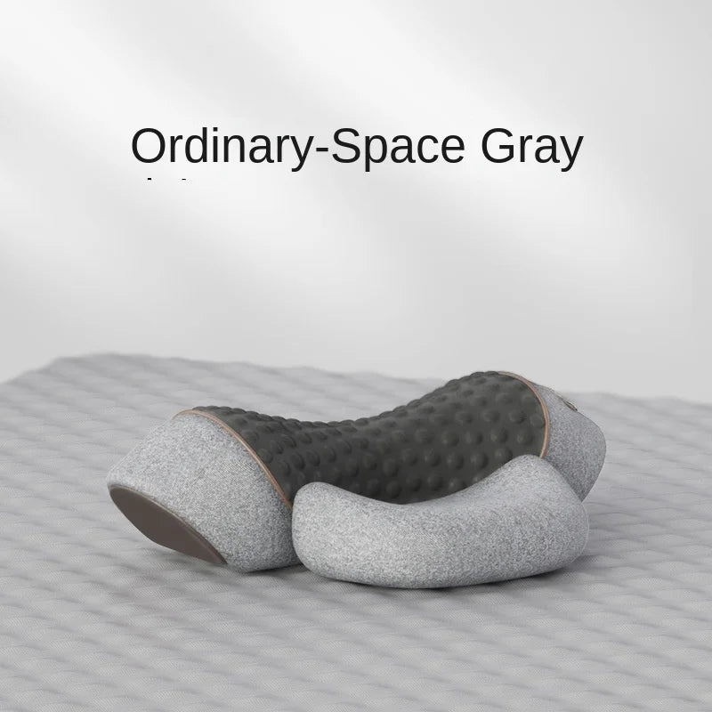 Cervical Pillow Electric Massager Hot Compress Vibration Massage Sleeping Memory Foam Pillow Spine Support Relaxation Treatment