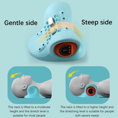 1PCS neck massager: Electric Shoulder and Neck Massage Pillow
