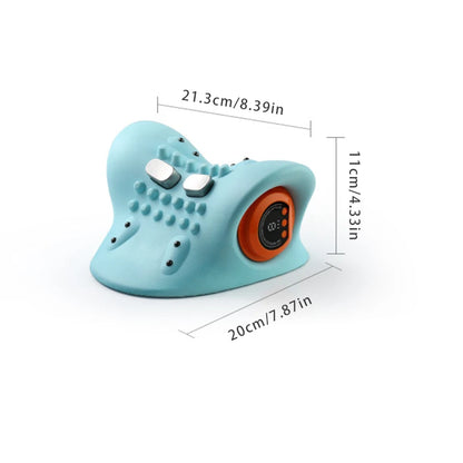 1PCS neck massager: Electric Shoulder and Neck Massage Pillow
