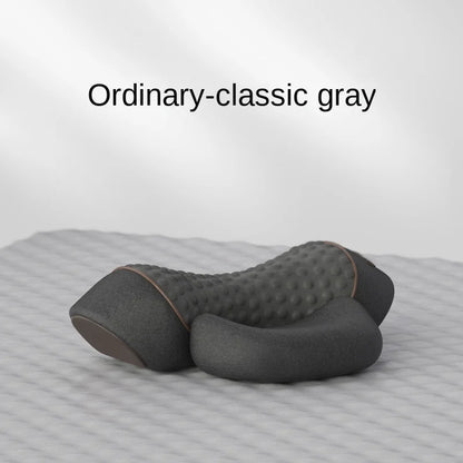 Cervical Pillow Electric Massager Hot Compress Vibration Massage Sleeping Memory Foam Pillow Spine Support Relaxation Treatment