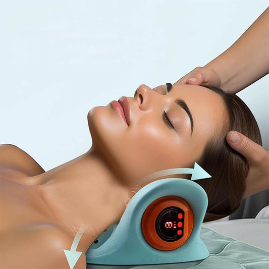 1PCS neck massager: Electric Shoulder and Neck Massage Pillow